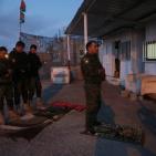 إفطار  قوات الامن الوطني في أماكن عملهم 