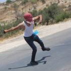 مواجهات على حاجز عطارة شمال رام الله نصرة للاقصى 