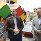 صمم بطريقة فنية.. تدشين نصب تذكاري للمعاقين بغزة