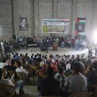 حركة فتح تنظم معرضاً ومهرجاناً إحياء لذكرى النكبة 67 في جامعة القدس المفتوحة بنابلس