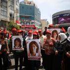 اعتصام تضامني مع النائب خالدة جرار في رام الله