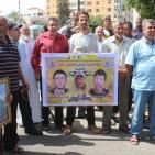 اعتصام أهالي شهداء غزة امام مجلس الوزراء للمطالبة بحقوقهم