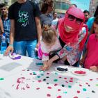 انطلاق فعالية مشروع بصمة في مدينة رام الله