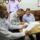 الحمد لله يتفقد قاعات طلاب الثانوية العامة في رام الله