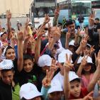 قافلة الشهيد ياسر عرفات السياحية لأطفال الشهداء والأسرى في نابلس