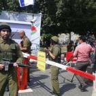 بالصور: حاجز اسرائيلي وسط مدينة غزة