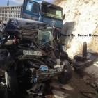 اصابتان في حادث سير جنوب جنين