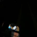 اطفال يقرأون القران في مسجد تميم الداري في رام الله‎