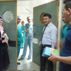 بالصور.. مركز بلدي الخليل ينظم فعالية في مستشفى المدينة الحكومي