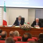 اجتماع  اللجنة الوزارية الفلسطينية الإيطالية المشتركة