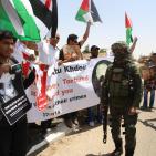 الاحتلال يقمع وقفة لاحياء ذكرى استشهاد أبو خضير قرب حاجز جبع