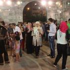 الخيمة الرمضانية لشركة جوال في مدينة نابلس