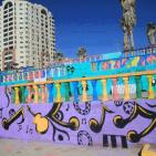 شباب غزة يلونوا حدائقهم