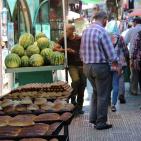 أجواء مدينة نابلس في اليوم الرابع والعشرين من رمضان
