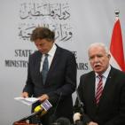 مؤتمر صحفي لوزير الخارجية د. رياض المالكي، مع وزير خارجية  هولندا بيرت كوندرز
