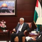 الرئيس يستقبل المبعوث الروسي لعملية السلام سيرجي فرشنيين.