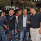 جولة تفقدية لمحافظ نابلس اللواء أكرم الرجوب في أسواق المدينة بمناسبة حلول عيد الفطر