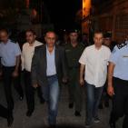 جولة تفقدية لمحافظ نابلس اللواء أكرم الرجوب في أسواق المدينة بمناسبة حلول عيد الفطر