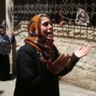 تششيع جثمان الشهيد  محمد عطا لافي 19 عام في مخيم قلنديا