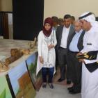 بالصور... معرض كنعان الأول للفن التشكيلي في الخليل