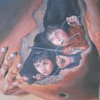 بالصور... معرض كنعان الأول للفن التشكيلي في الخليل