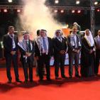 العرس الجماعي لـ240 عريس وعروس الذي نُظم في بلدة عقربا جنوب شرق نابلس