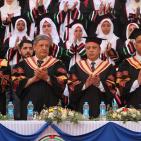 تحت رعاية الرئيس محمود عباس.. جامعة فلسطين بغزة تحتفل بتخريج 1300 طالب