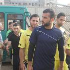 أهلي الخليل في غزة غزة مشاعر سعادة وحصة تدريبية