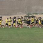 أهلي الخليل في غزة غزة مشاعر سعادة وحصة تدريبية