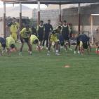 أهلي الخليل في غزة غزة مشاعر سعادة وحصة تدريبية