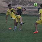 أهلي الخليل في غزة غزة مشاعر سعادة وحصة تدريبية