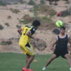 أهلي الخليل في غزة غزة مشاعر سعادة وحصة تدريبية