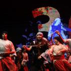 عرض لفرقة الفنون الشعبية الفلسطينية في مهرجان فلسطين الدولي