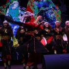 عرض لفرقة الفنون الشعبية الفلسطينية في مهرجان فلسطين الدولي