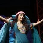 عرض لفرقة الفنون الشعبية الفلسطينية في مهرجان فلسطين الدولي