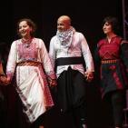 عرض لفرقة الفنون الشعبية الفلسطينية في مهرجان فلسطين الدولي