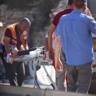 بالصور : عملية الدهس المزعومة شرق رام الله