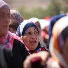 جماهير غاضبة تشيع جثمان الشهيد سعد دوابشة