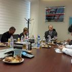 اجتماع صندوق الاستثمار مع المستثمرين في مقره في رام الله