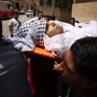 تشييع جثمان الشهيد رفيق التاج في طوباس