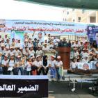 غزة: تخريج مخيمات أبناء الأسرى يتحول لتضامن مع الأسير محمد علان