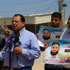 وقفة أمام معبر بيت حانون دعما للأسير محمد علان