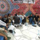 الخليل: خيمة اعتصام المكتب الحركي للمحامين تضامنا مع الأسير علان