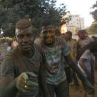 مهرجان حرب الالوان في رام الله