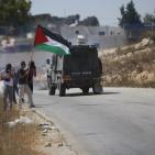 مواجهات في مسيرة النبي صالح الاسبوعية ضد مصادرة الاراضي