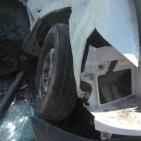 صور: 3 اصابات بينها خطيرة بحادث سير في الخليل