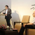 الأمسية الأدبية مع الروائي  أنــــــور حامــــــد في متحف درويش في رام الله