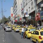 اضراب المركبات العمومية في الخليل