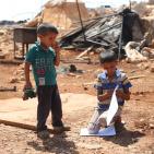 الاحتلال  يشرد  ثلاث اسربهدم مساكن وحظائر لعائلات بدوية شرق رام الله