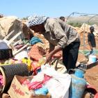 الاحتلال  يشرد  ثلاث اسربهدم مساكن وحظائر لعائلات بدوية شرق رام الله